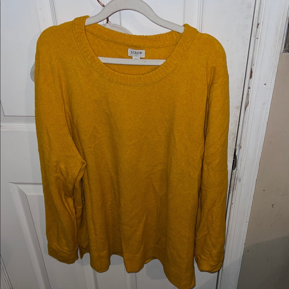 JCrew Women's Warm Mustard Sweater
